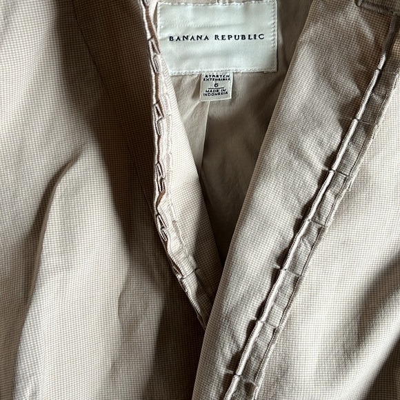 Banana Publix stretch jacket size 6 - Picture 2 of 3